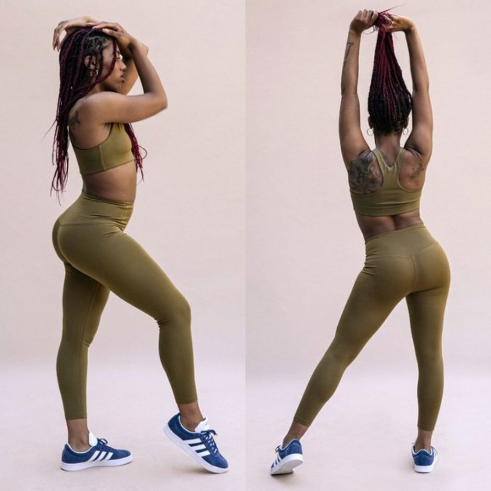 Girlfriend Collective High Rise Float Legging Fern